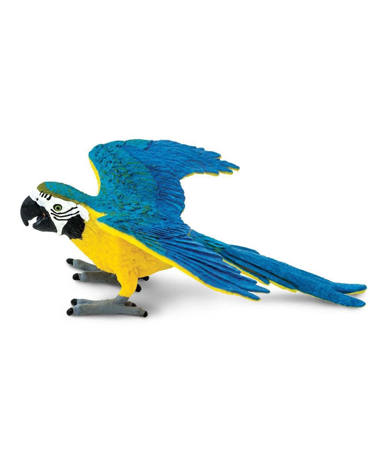 Safari Ltd фигурка птицы Blue And Gold Macaw Wings Of The World