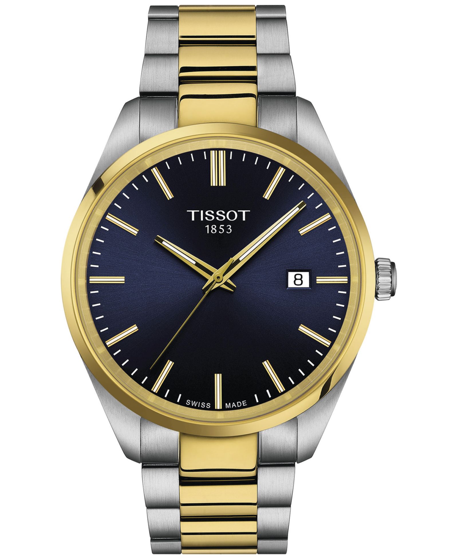 Tissot Men's Swiss PR 100 Two-Tone Stainless Steel Bracelet Watch 40mm