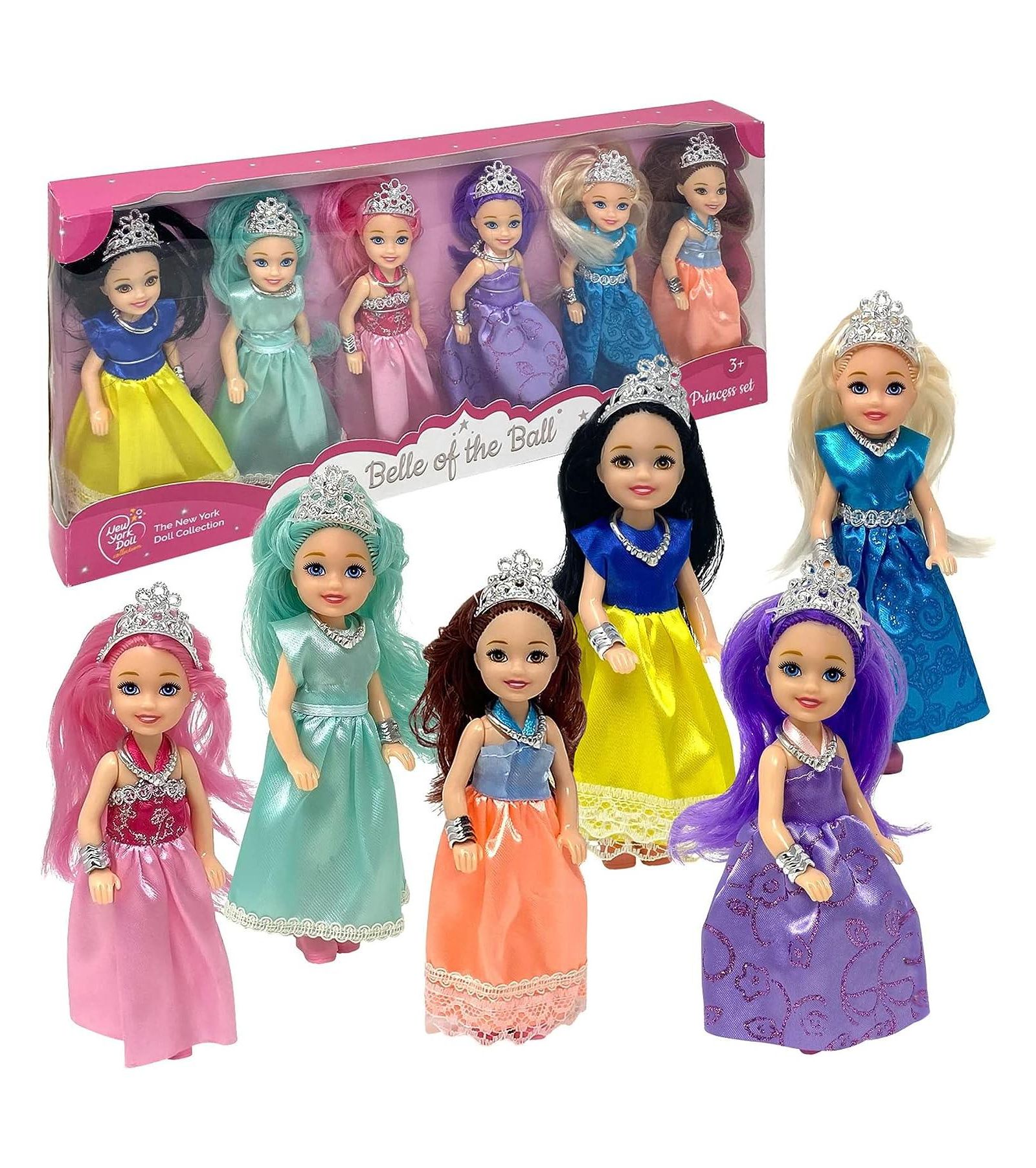 The New York Doll Collection Куклы принцессы 5.5 Inch