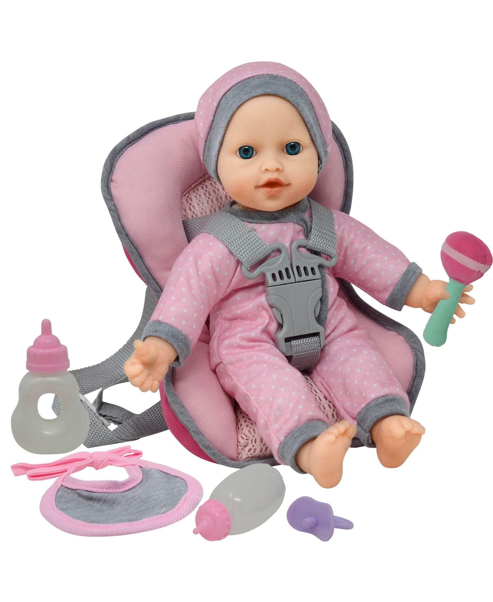 Набор кукол The New York Doll Collection, комплект кукол с автокреслом, 12 Inch