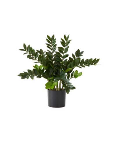 Nearly Natural искусственное растение Zamioculcas 28" с декоративным горшком