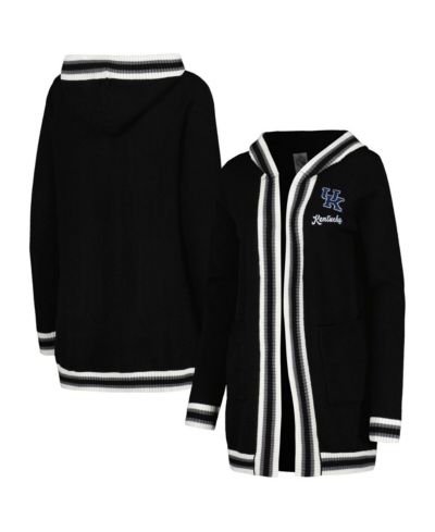 Женский кардиган Gameday Couture Black Kentucky Wildcats Tri-Blend Striped