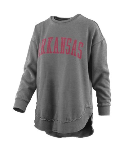 Толстовка Pressbox Arkansas Razorbacks винтажного стиля, черная, Женский