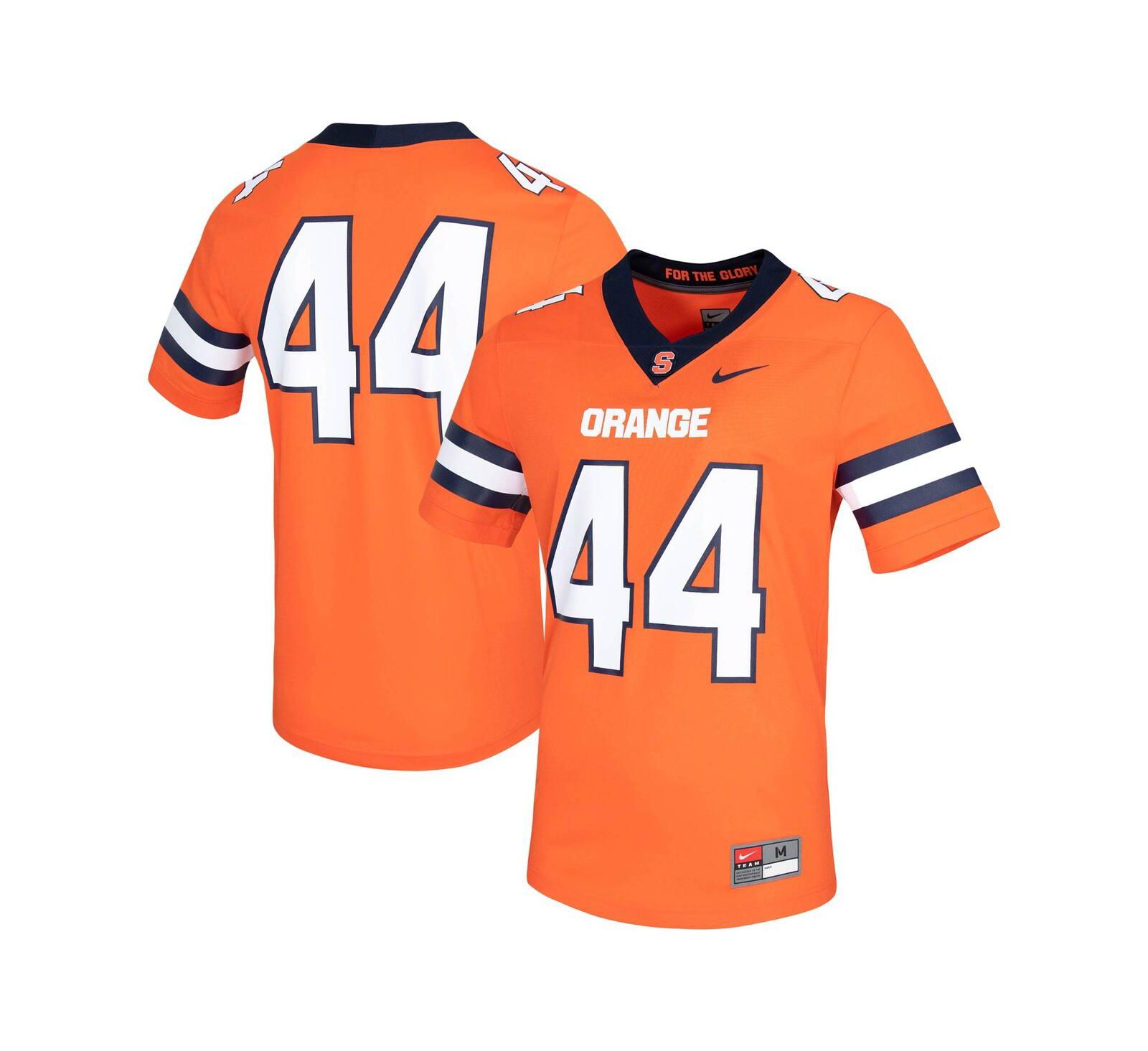 Nike Мужская игровая джерси Syracuse Orange #44 оранжевого цвета