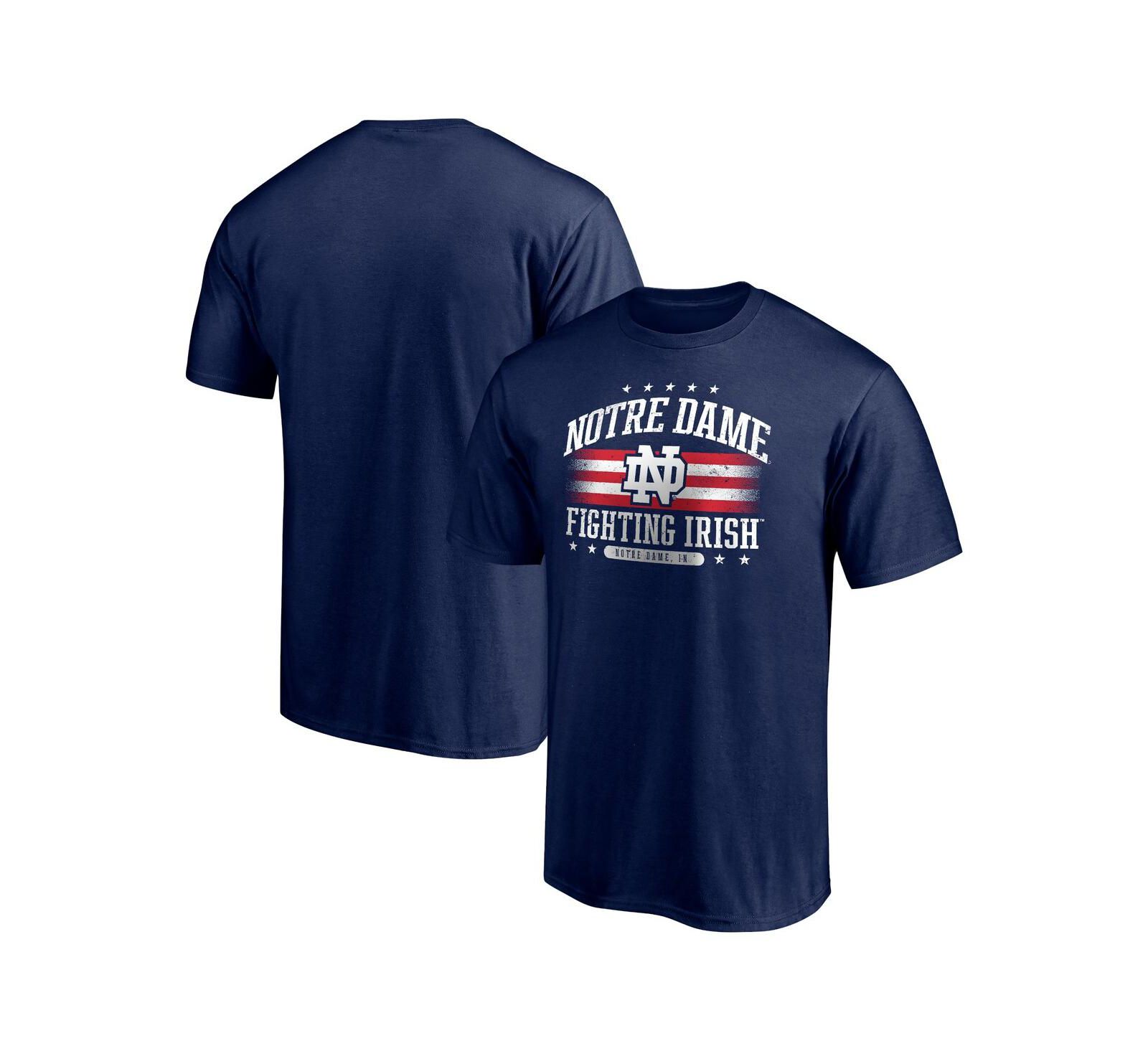 Fanatics Мужской Navy Notre Dame Fighting Irish Americana T-shirt