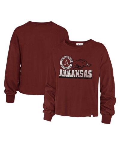 '47 Brand Женская футболка Arkansas Razorbacks, длинный рукав