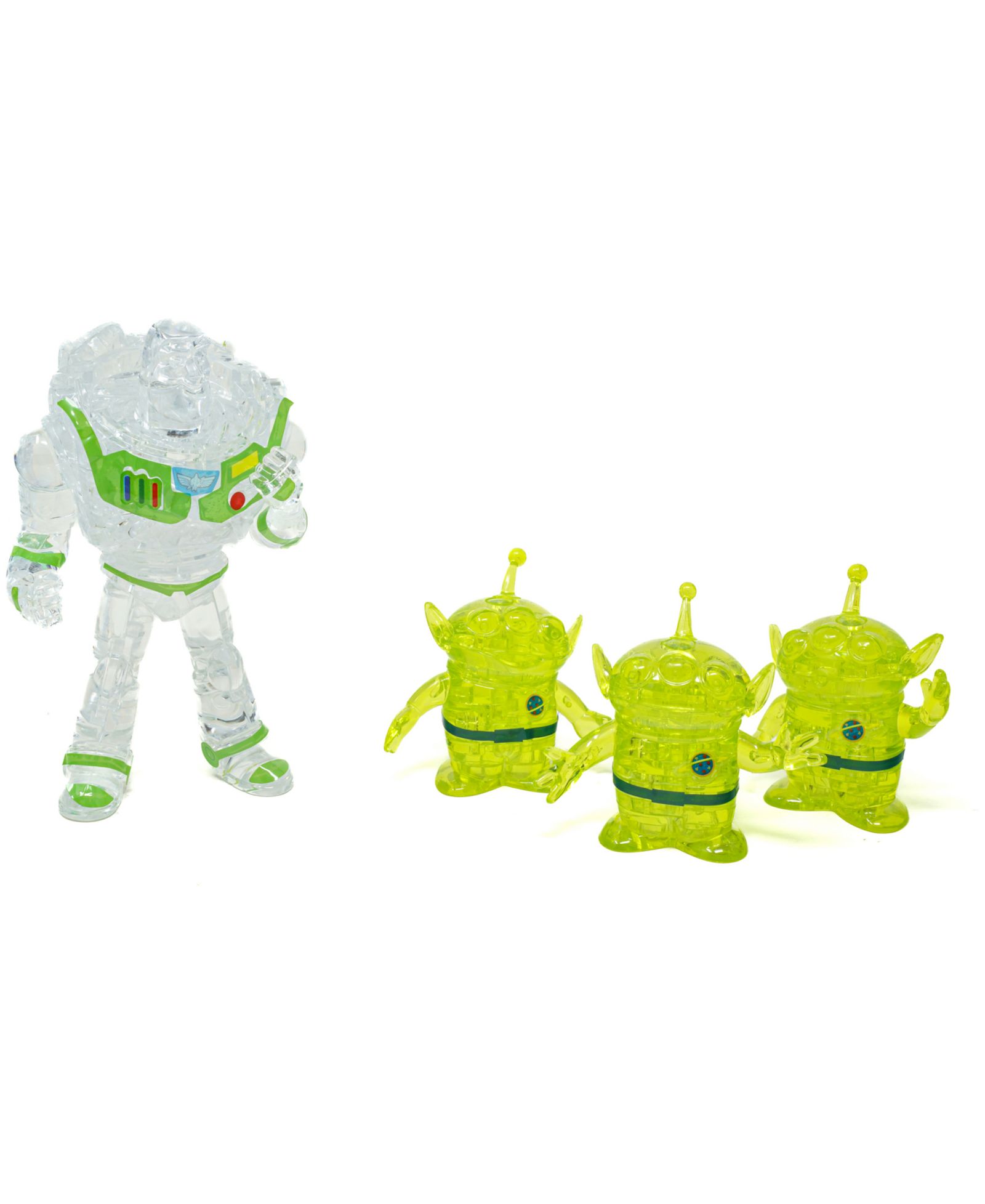 3D кристальный пазл Areyougame - Disney Buzz and Aliens, 95 Pieces