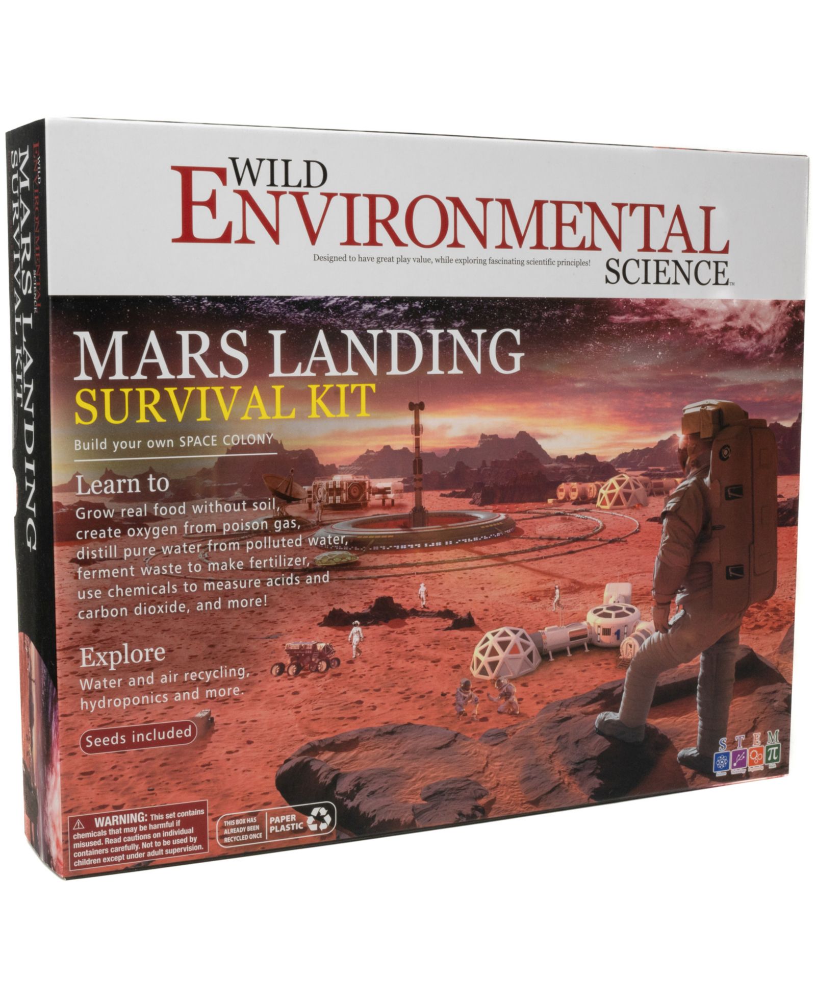 Набор для выживания WILD! Science Wild Environmental Science - Mars Landing