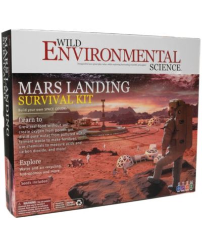 Wild! Science Occupy Mars STEM Botany and Engineering Science Kit, Ages 8+