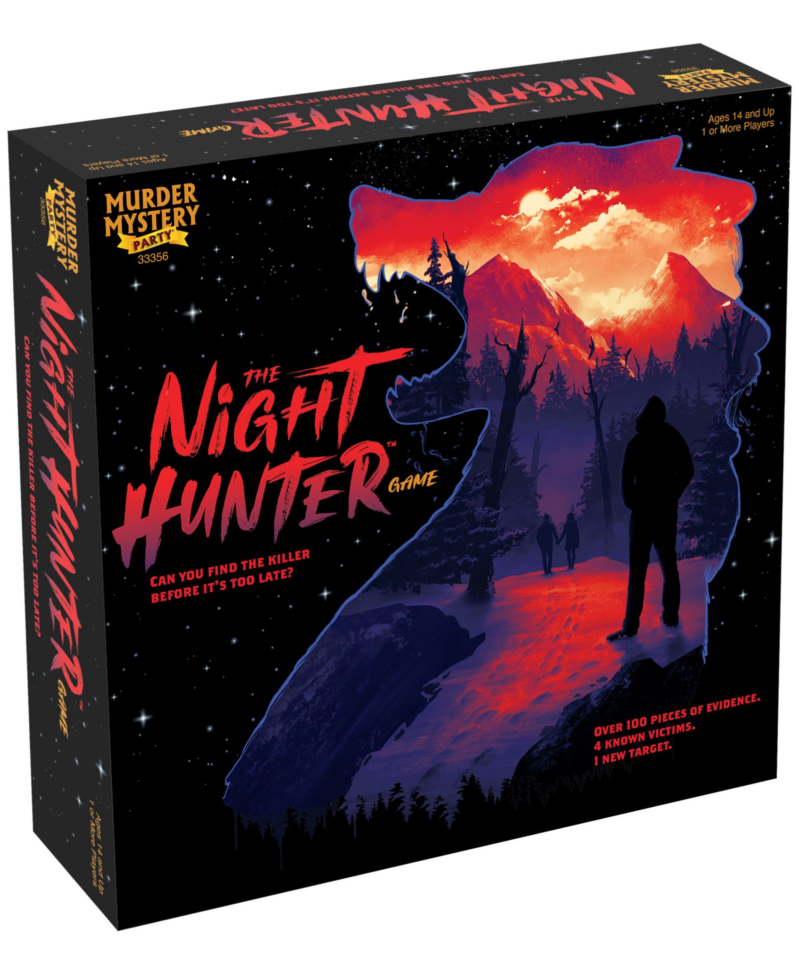 Настольная игра University Games Murder Mystery Party - The Night Hunter