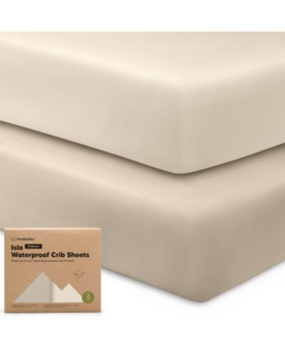 Набор водонепроницаемых чехлов для матраса KeaBabies 2pk Baby Fitted Crib Sheet