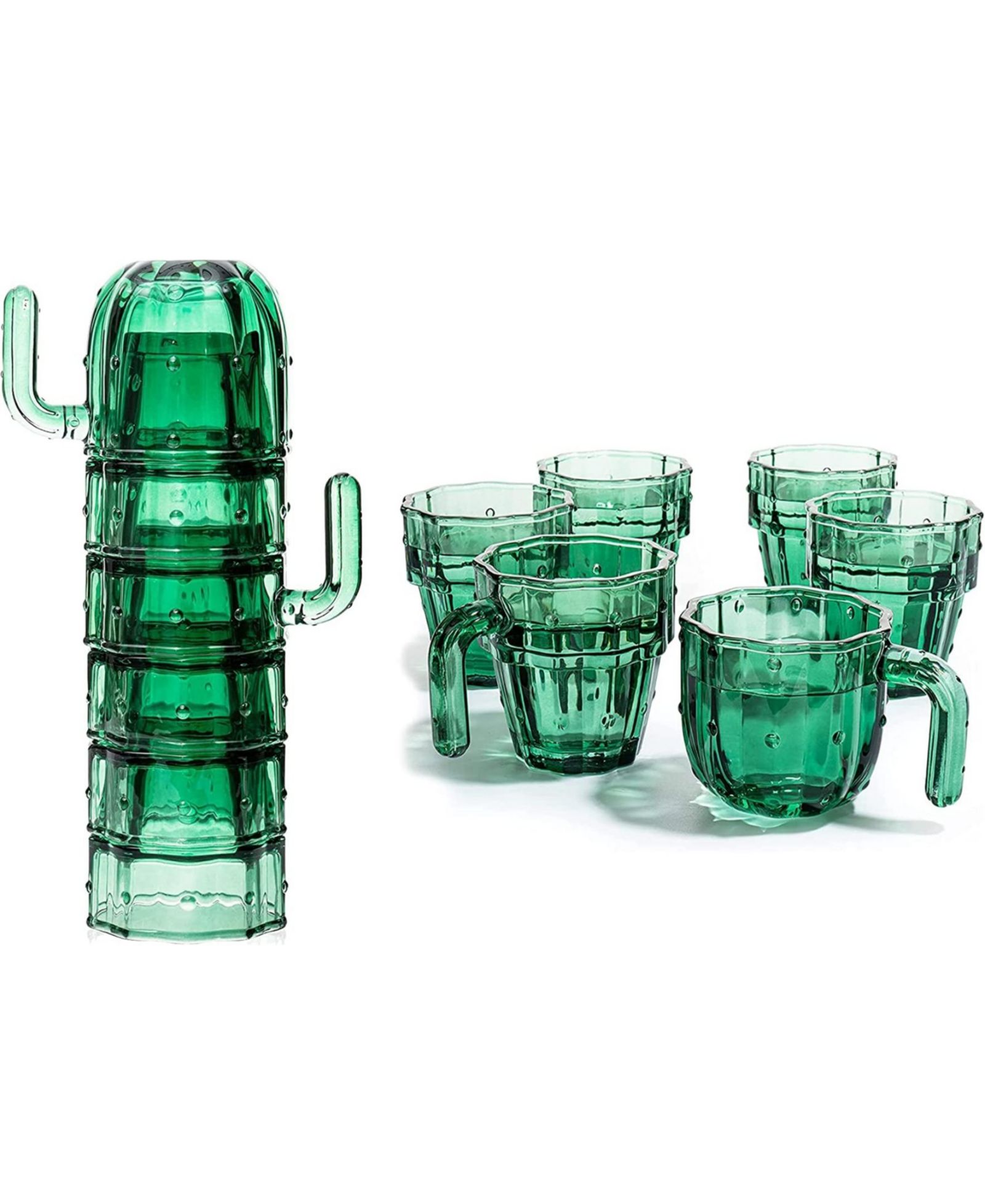 Набор стаканов The Wine Savant Cactus Stackable