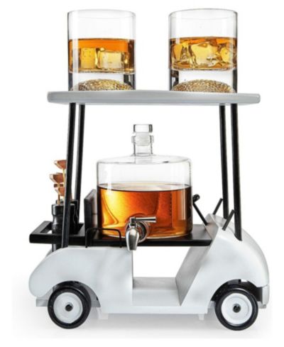 Набор из 6 предметов The Wine Savant Glass Golf Decanter и бокалов для виски