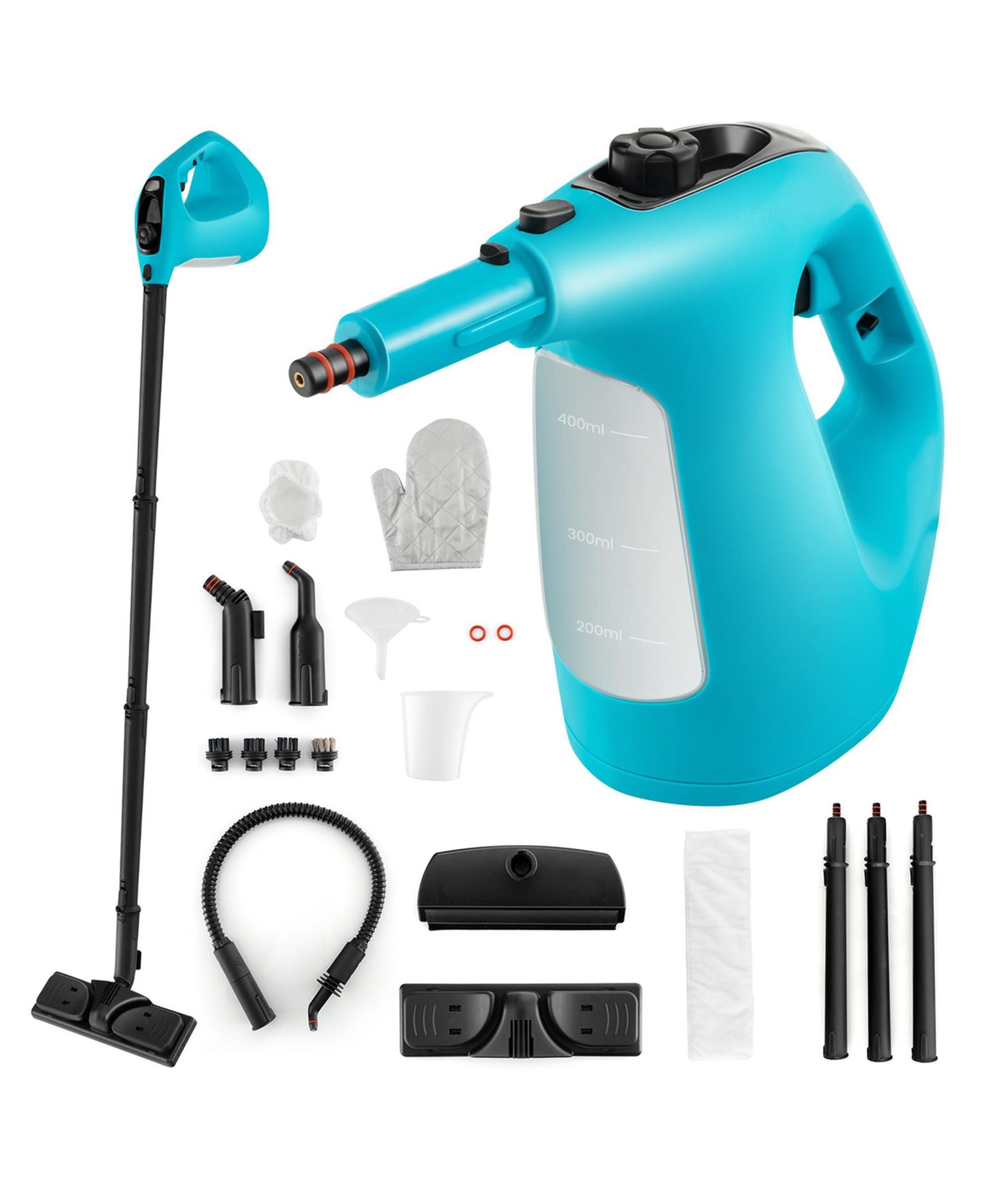 Паровая швабра-очиститель Costway 1400W Multipurpose Handheld