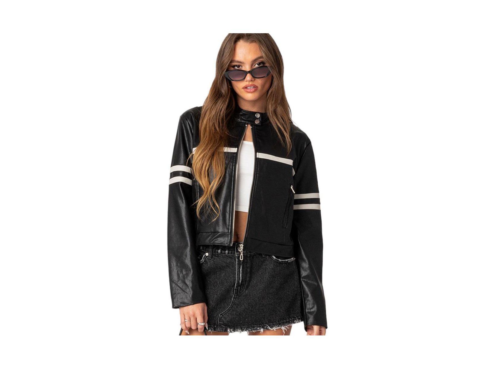 Edikted Женский Rockstar Oversized Jacket