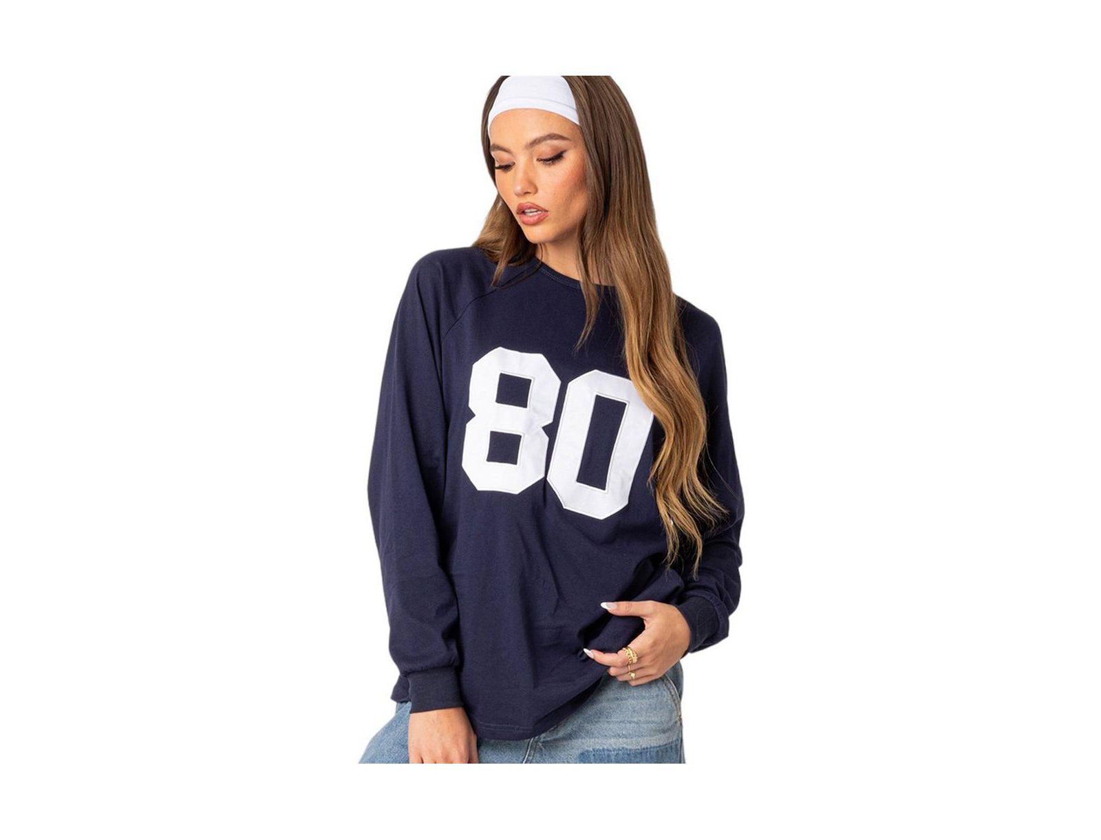 Женская футболка Edikted 80 Oversized