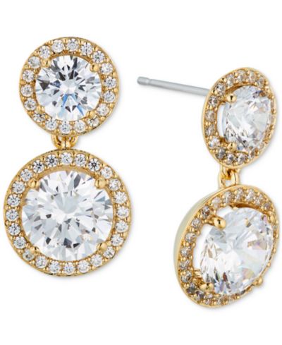 Серьги-подвески Eliot Danori Cubic Zirconia
