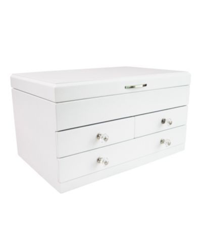 Mele & Co Fairhaven Wooden Jewelry Box in Finish