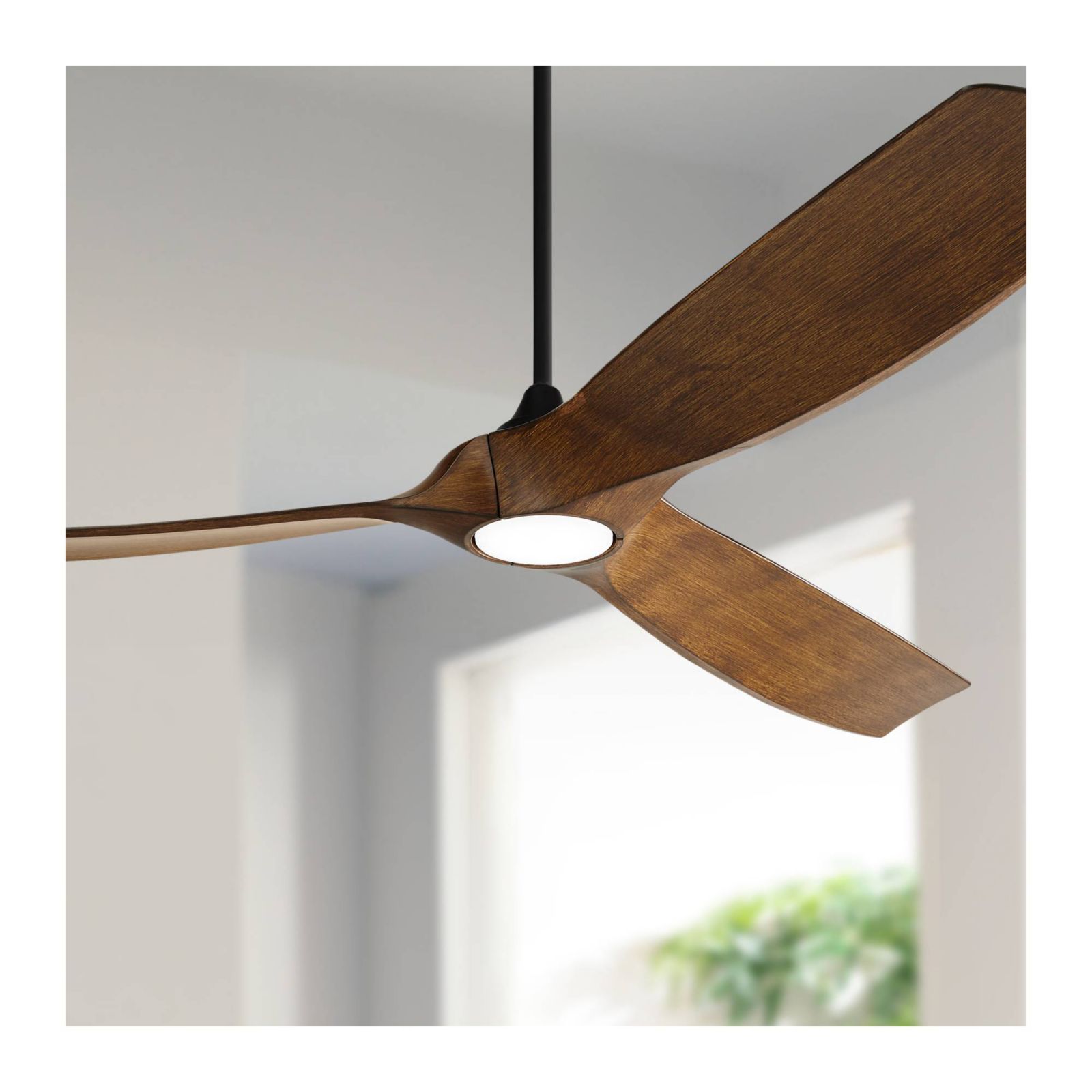 Casa Vieja 70 Inch 3 Blade LED Light with Remote Control DC Motor Ceiling Fan