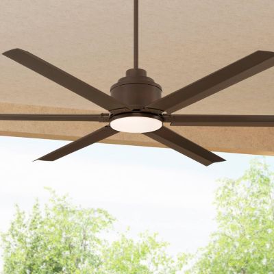 Потолочный вентилятор Casa Vieja 65" Ultra Breeze Modern Indoor Outdoor с диммером LED и пультом управления