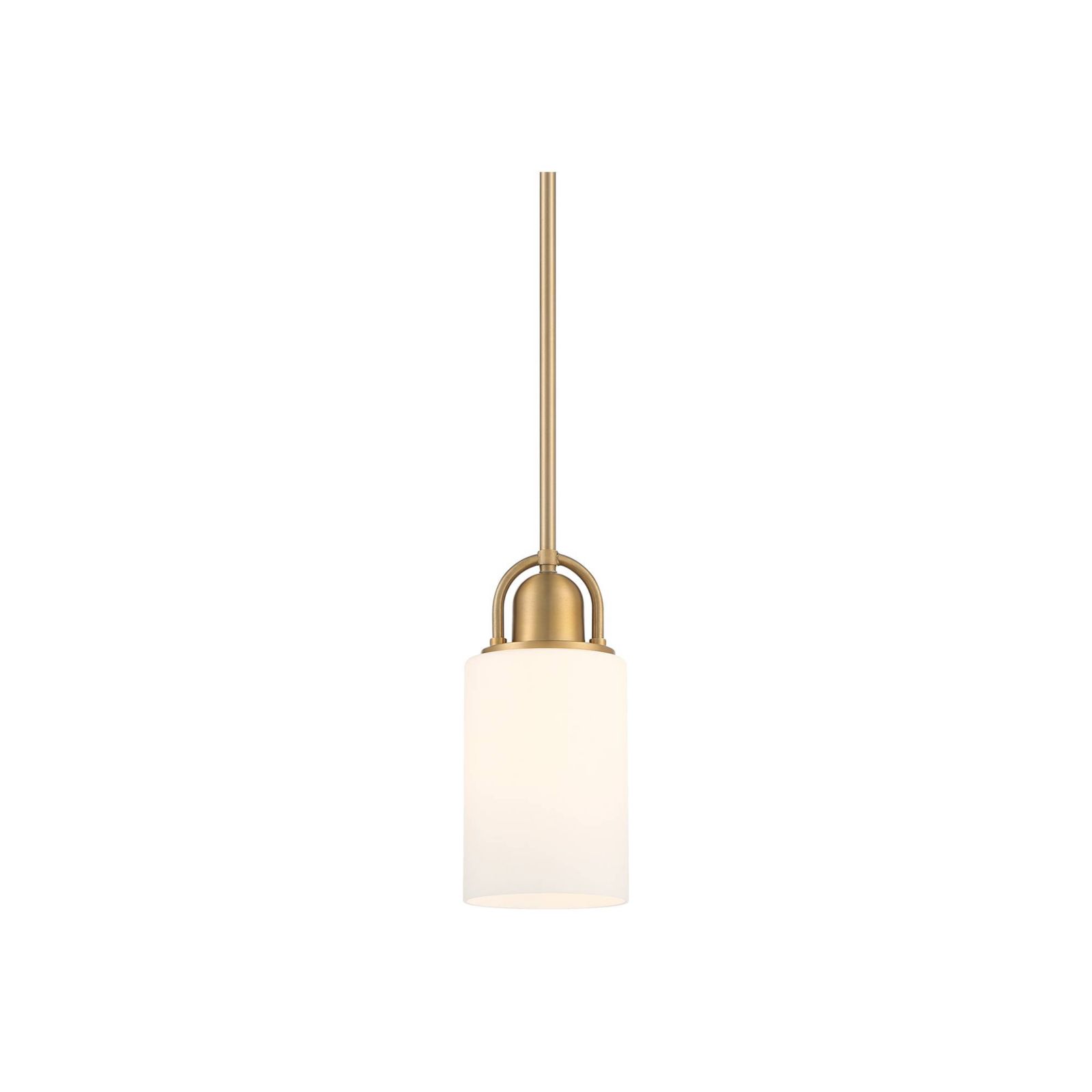 Possini Euro Design подвесной светильник Copenhagan Warm Brass 4 3/4" Wide