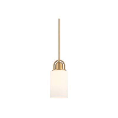Possini Euro Design подвесной светильник Copenhagan Warm Brass 4 3/4" Wide