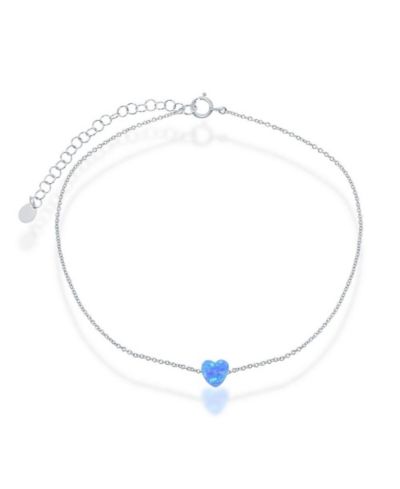 Caribbean Treasures Браслет на ногу с голубым опалом