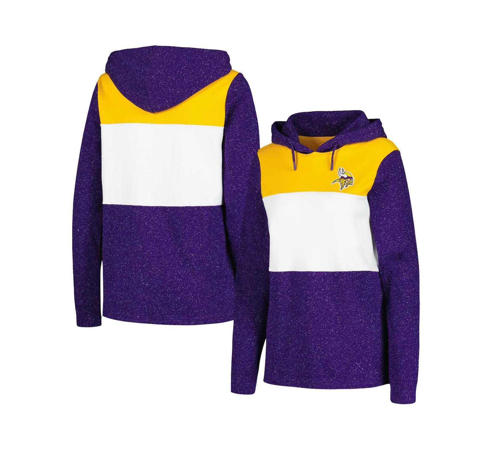 Женский худи-пуловер Antigua Purple Minnesota Vikings Wicket