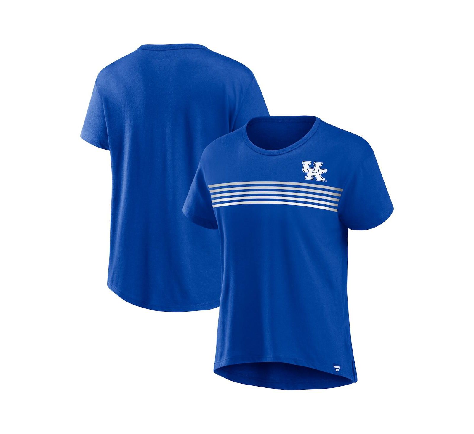 Women's Fanatics Royal Kentucky Wildcats Tie Breaker T-shirt