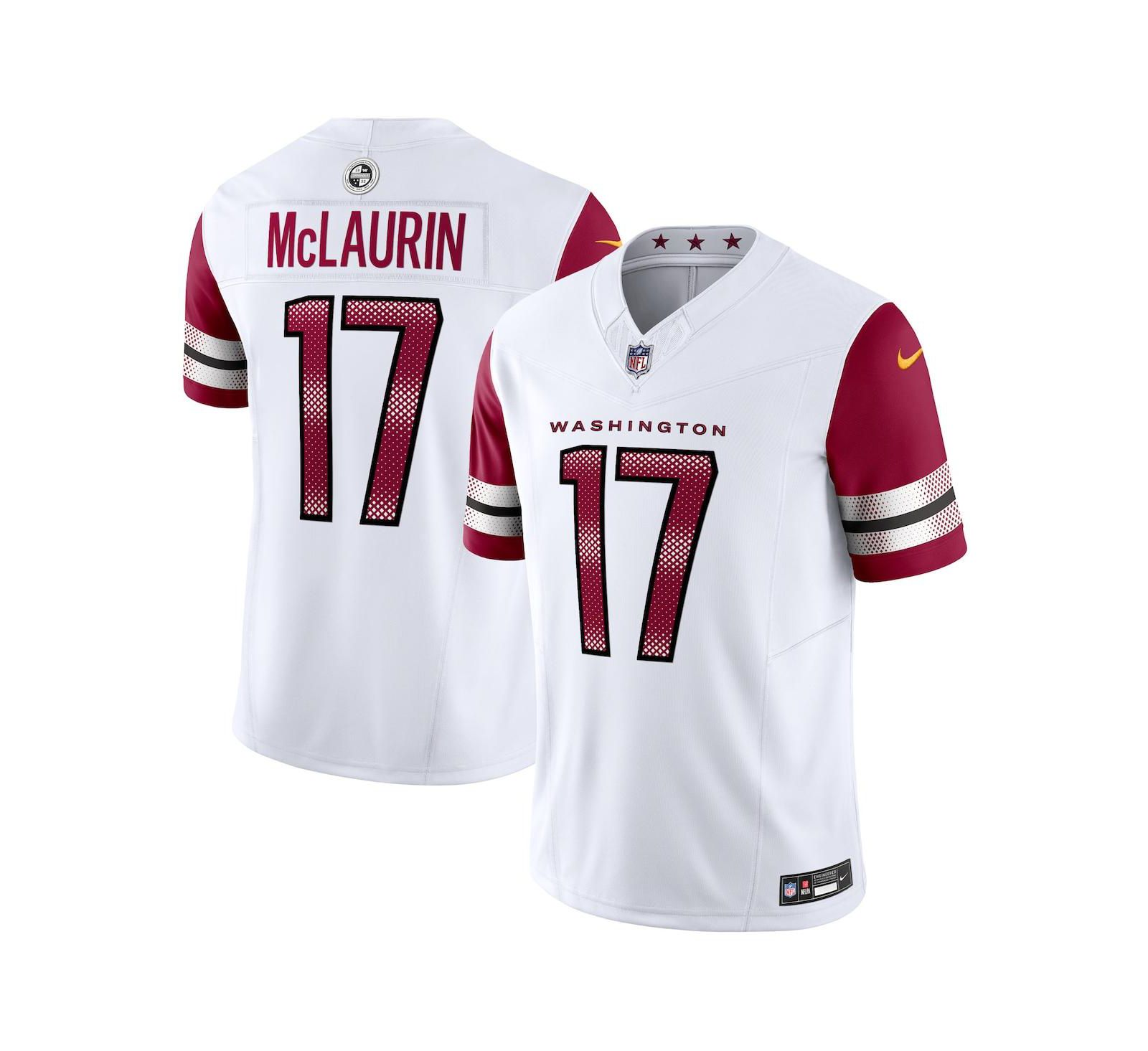 Nike Мужская джерси Washington Commanders Vapor F.U.S.E. Limited Terry McLaurin