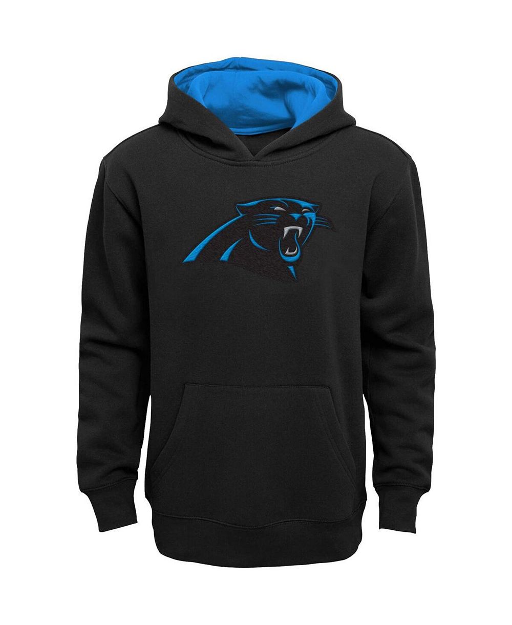 Outerstuff Детский черный худи Carolina Panthers Prime с длинным рукавом