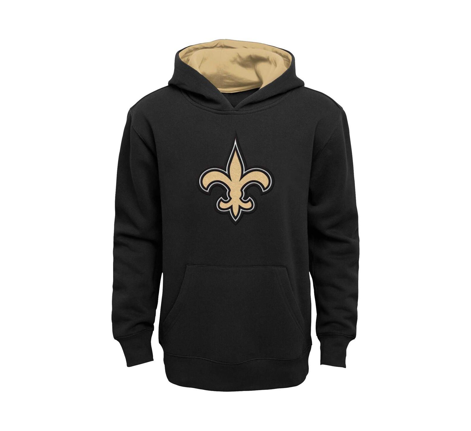 Outerstuff Худи для мальчиков New Orleans Saints Prime, черный