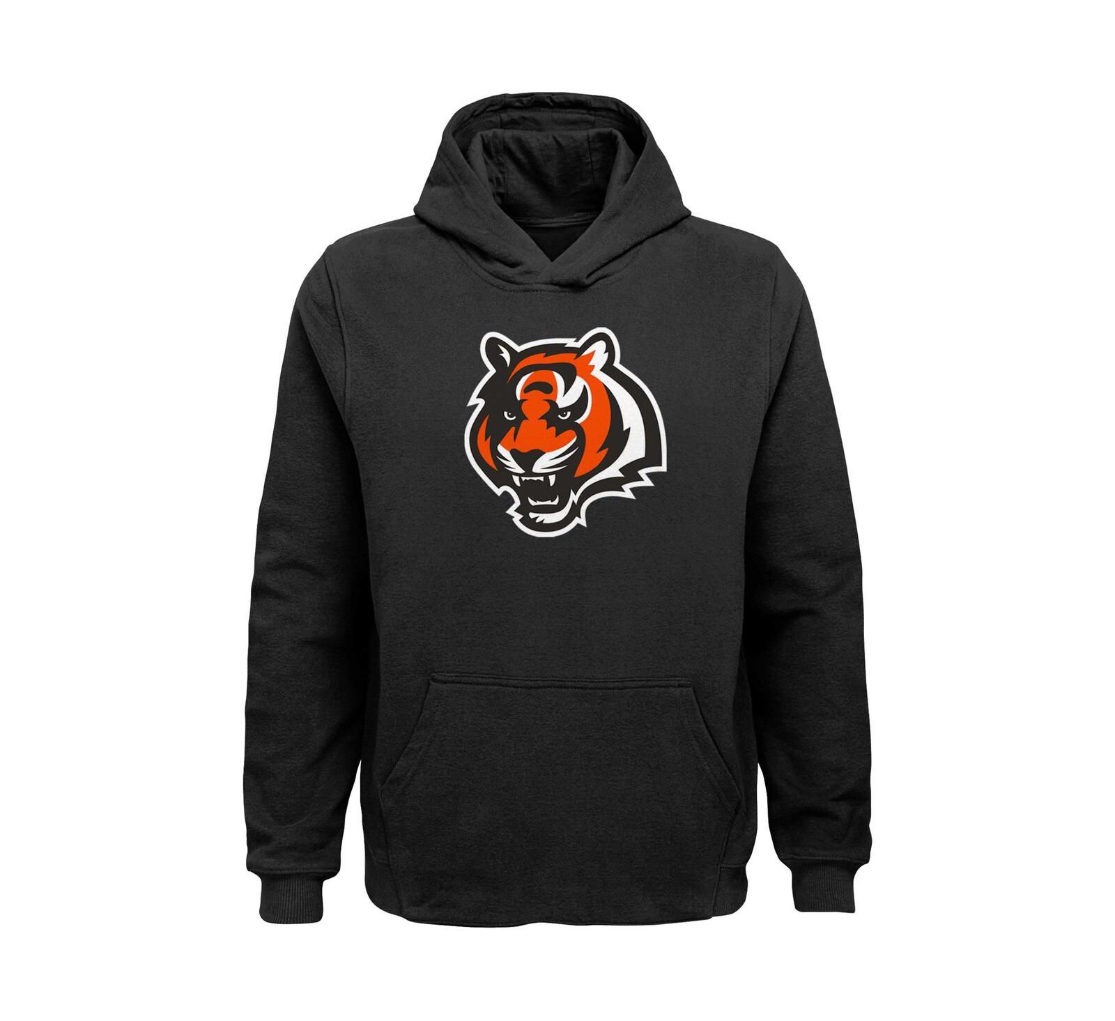 Детское худи Outerstuff Black Cincinnati Bengals Team Logo