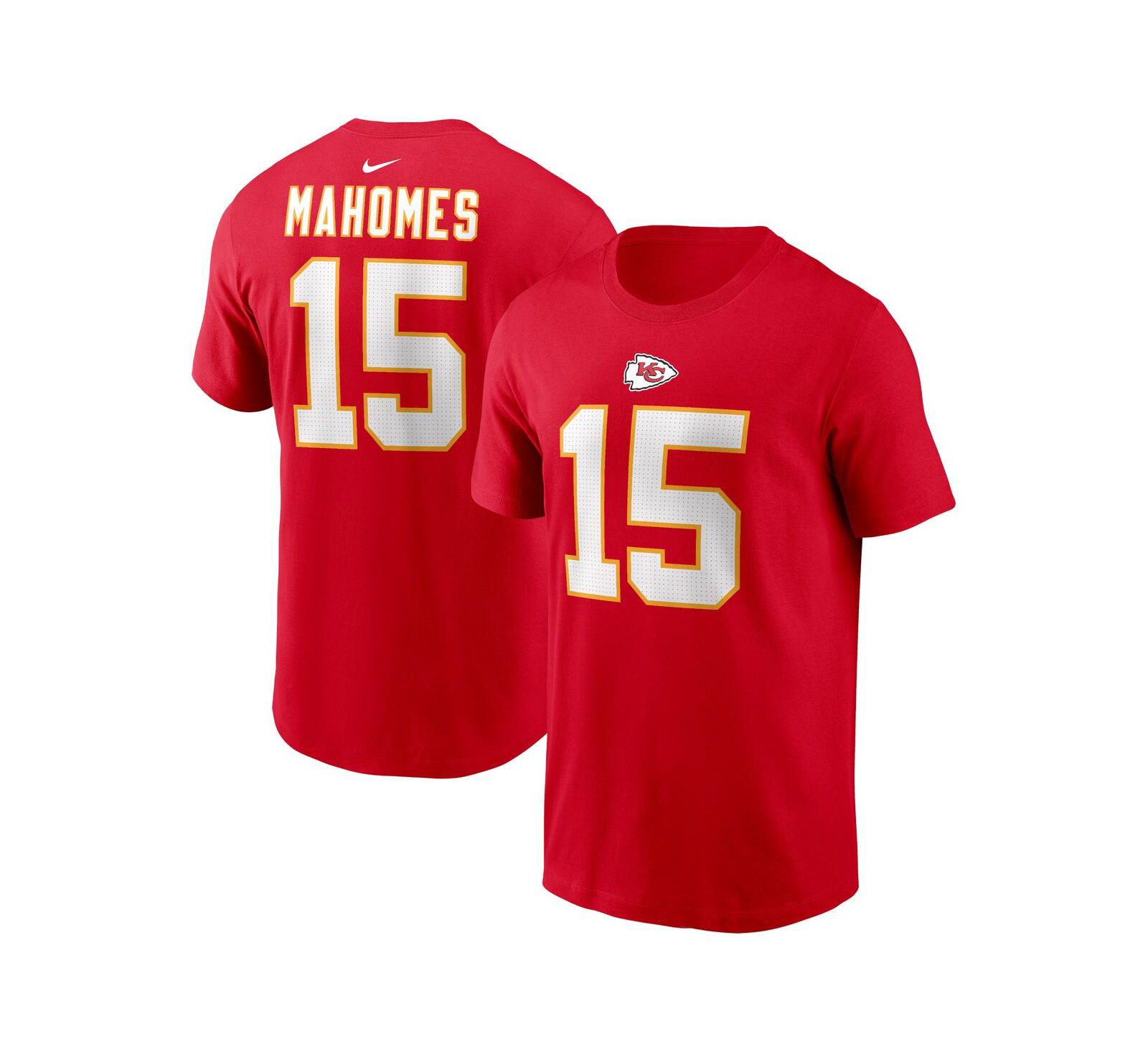 Nike Мужская T-shirt Patrick Mahomes Red Kansas City Chiefs