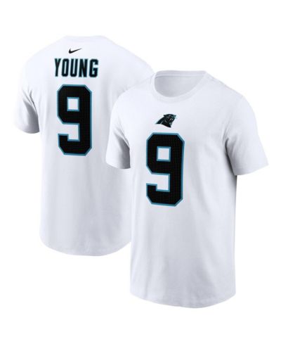 Мужская футболка Nike Bryce Young White Carolina Panthers 2023 NFL Draft