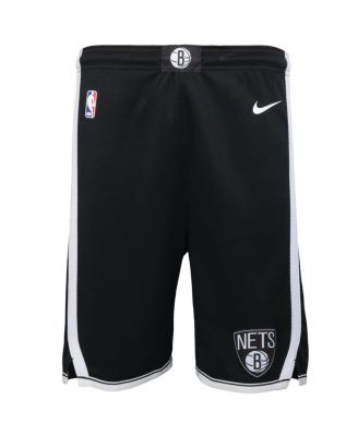 Шорты Nike Black Brooklyn Nets Swingman Performance Icon Edition для мальчиков и девочек