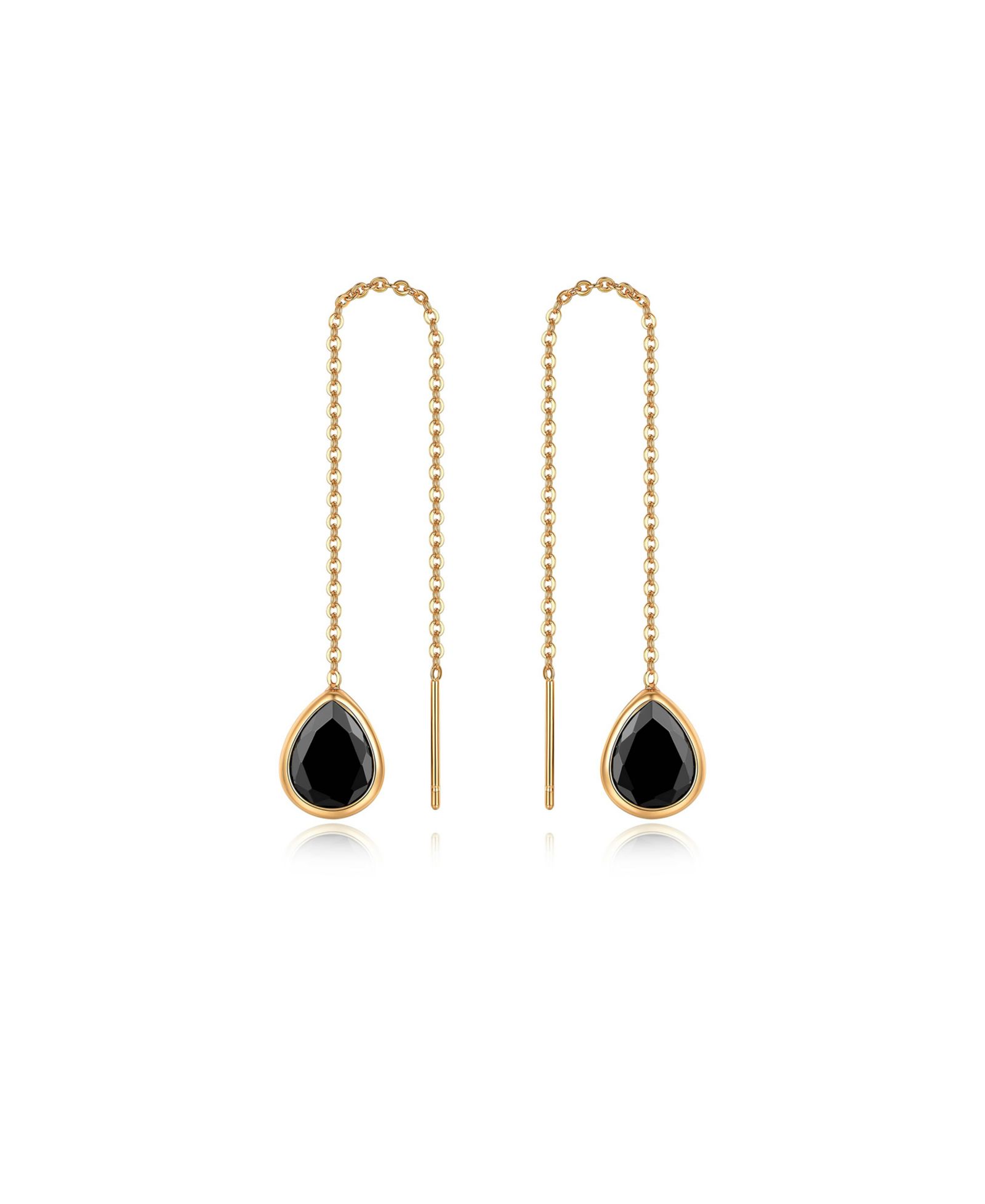 ETTIKA Barely There 18K Gold Plated Threaders