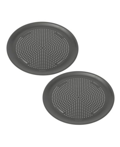 Набор из 2 сковородок для пиццы Good Cook, антипригарная сталь Carbon Steel, 15.75"