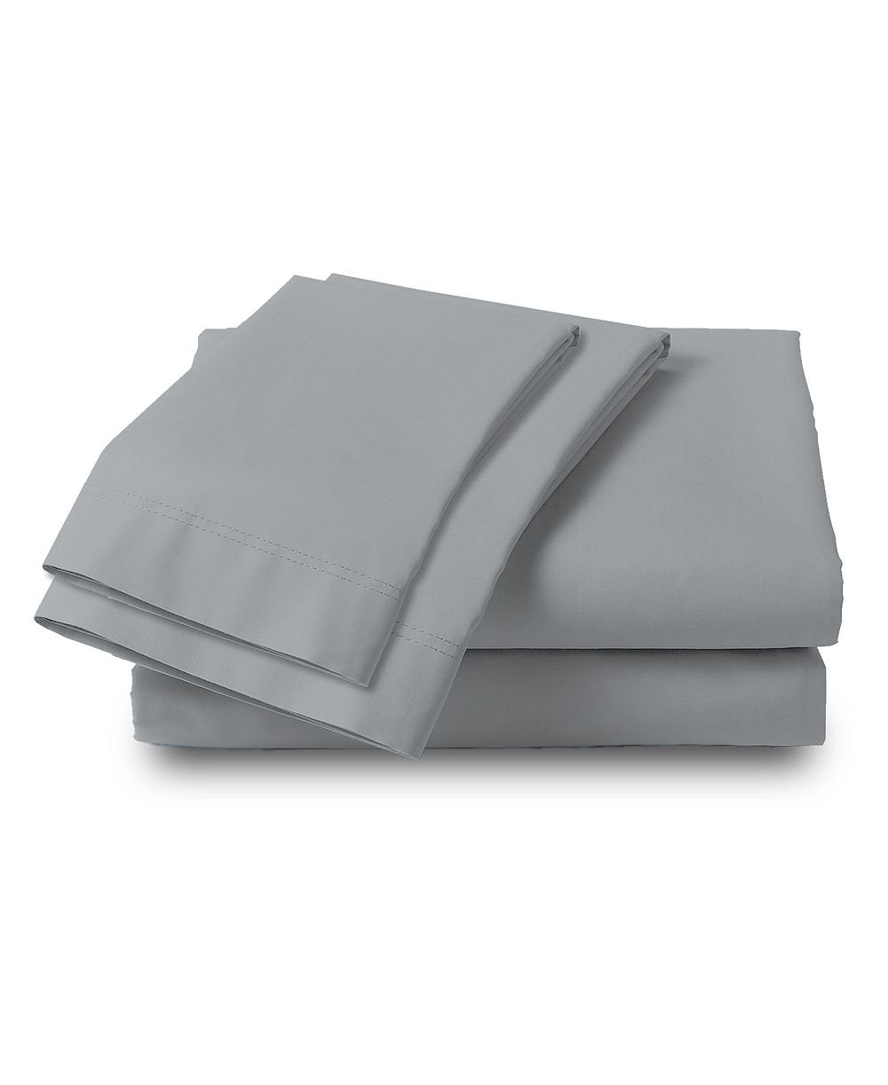 Комплект постельного белья Color Sense 300 Thread Count 100% Cotton Sateen, 3-Pc. Set, Twin