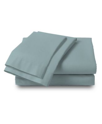 Color Sense 300 Thread Count 100% Cotton Sateen 4-Pc. Sheet Set, King