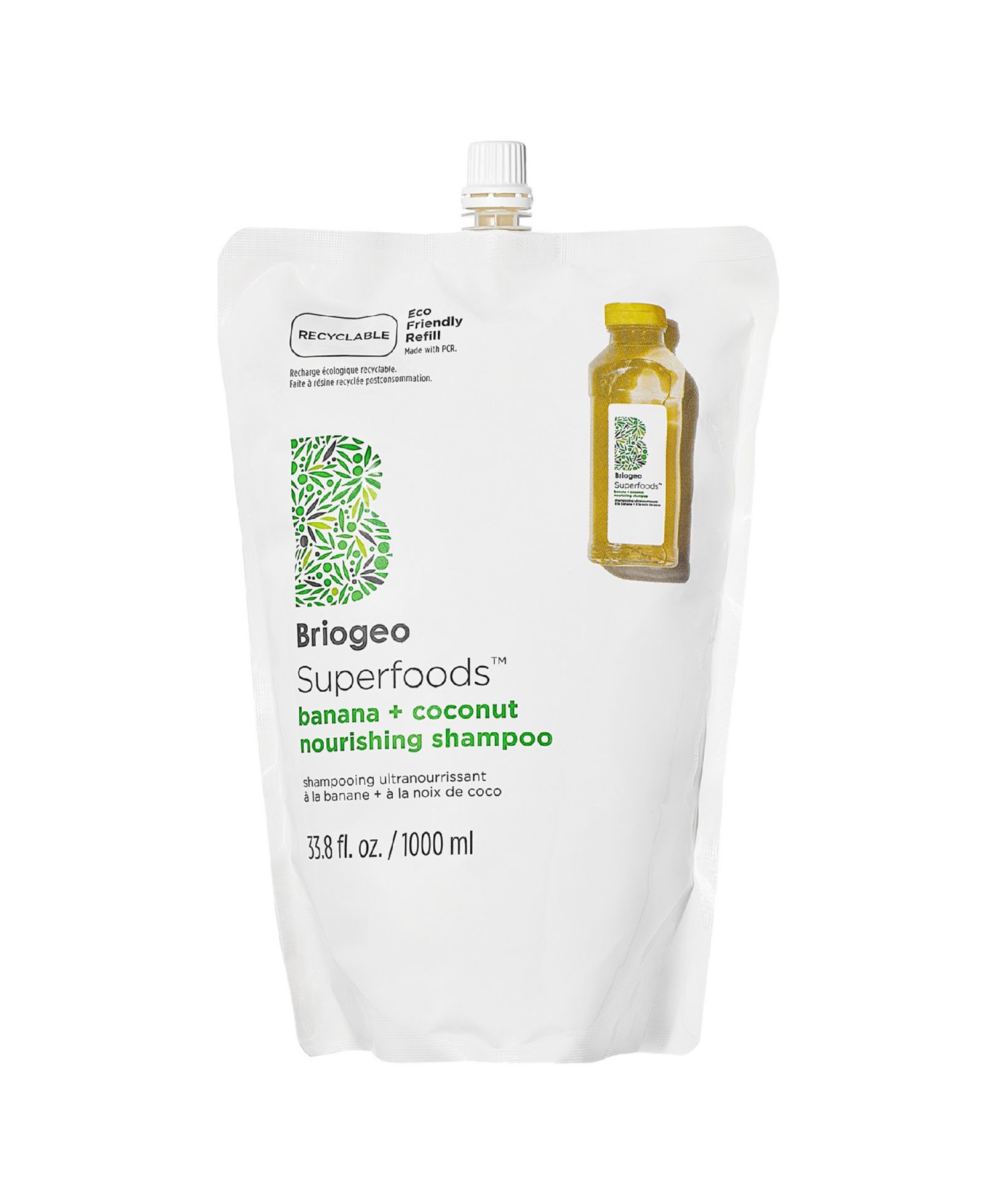 Briogeo Шампунь Superfoods Mango + Cherry, 33.8 oz.