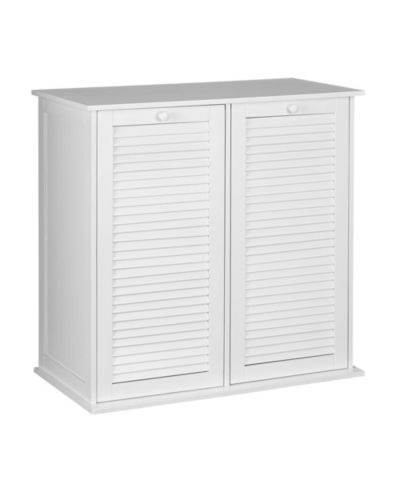 Household Essentials Tilt-out Cabinet Laundry Sorter with Shutter Front