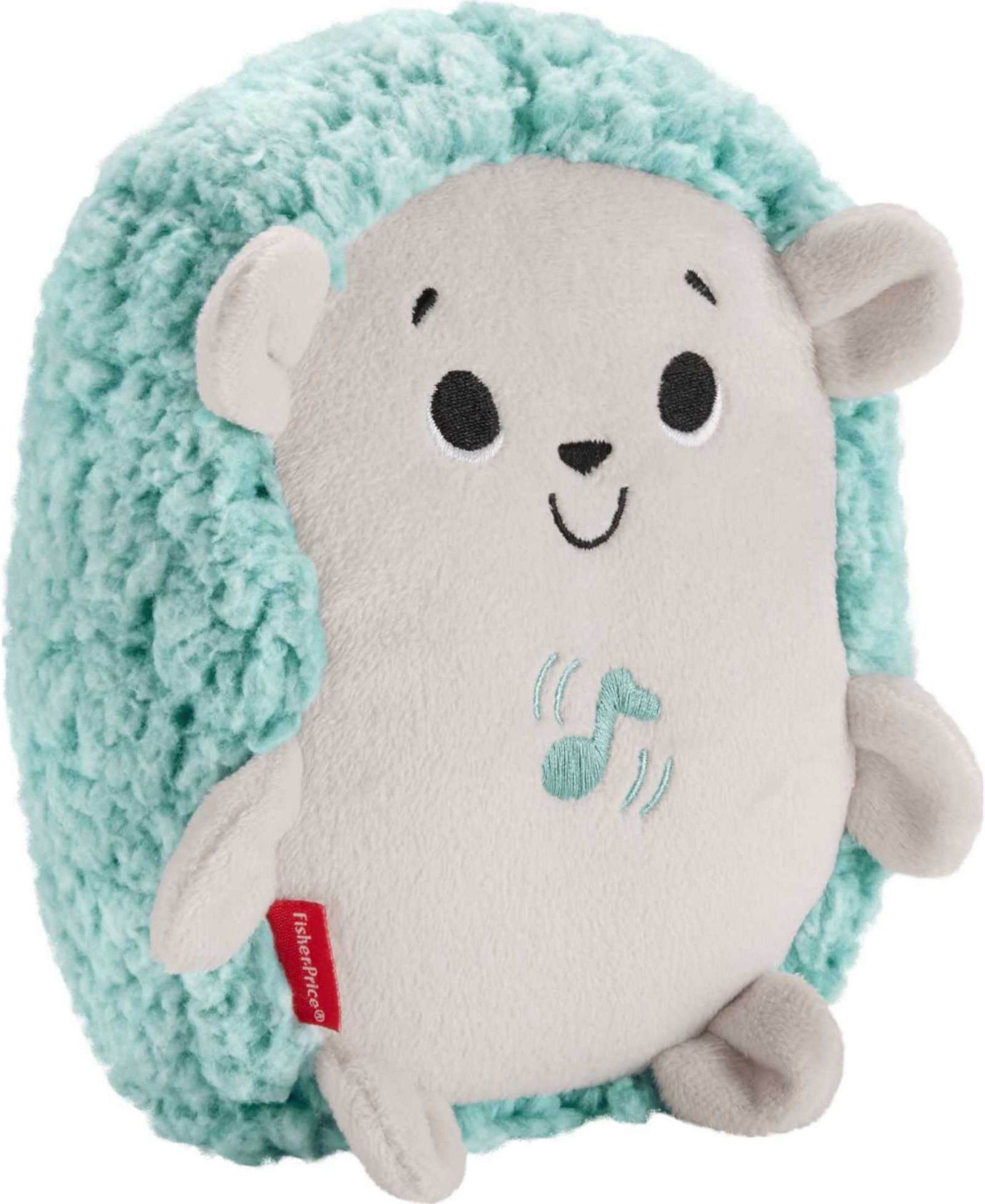 Fisher Price Calming Vibes Hedgehog Soother, Portable Infant Plush Pal