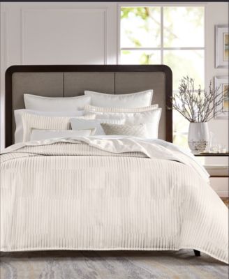 Hotel Collection Metallic Stripe 3-Pc. Comforter Set, Full/Queen