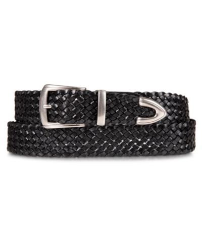 Lucky Brand Женский Braided Genuine Leather Western Belt