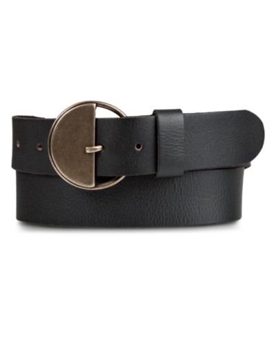 Lucky Brand Женский ремень с декоральной пряжкой Half Circle