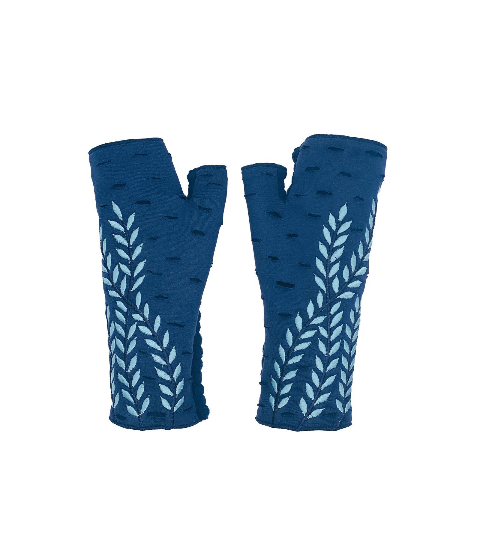 Перчатки Feelgoodz Women's Artisan Crafted Fleece Lined Trellis Fingerless Jersey