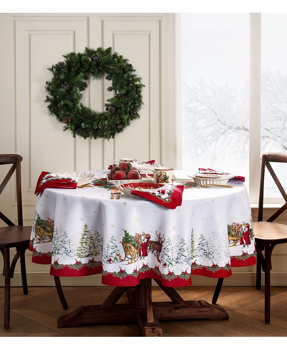 Скатерть Villeroy & Boch Toy's Fantasy Engineered, 60" x 84" Oval