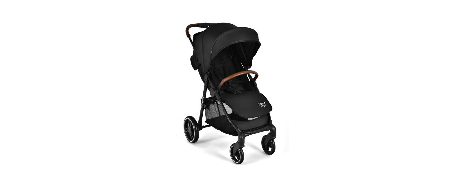 Slickblue 5-Point Harness Lightweight Infant Stroller with Foot Cover and Adjustable Backrest