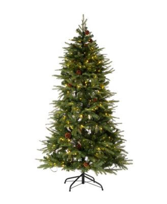 Glitzhome искусственная елка Green Fir 6' с 350 LED Lights